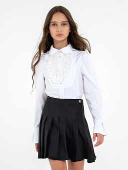 Школьная юбка в складку Mooriposh, модель 0353
