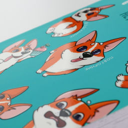 Дневник творческого человека А5, 120 л. Корги - Artfox фото 4