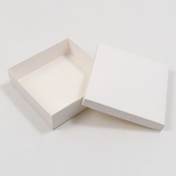 Цена за 5 шт. Коробка складная, крышка-дно, белая, 23 х 23 х 6,5 см - UPAK LAND фото 3