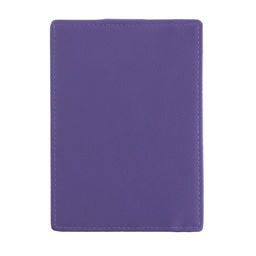 Итальянский кожаный кардхолдер DuDu серии Timor | лиловый - Dudubags фото 5