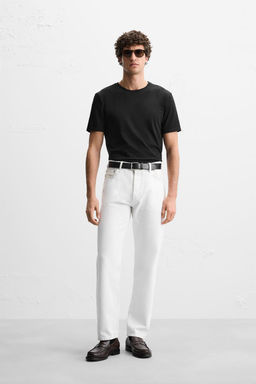 BASIC SLIM FIT T-SHIRT - Zara фото 10