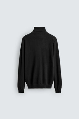 100% CASHMERE TURTLENECK JUMPER