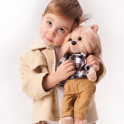 Мягкая игрушка "Lucky Andy: Стильный парень", 37 см, коробка LD3/118