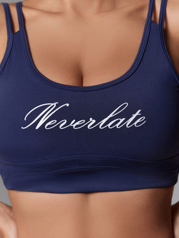 Спортивный топ-бра с двойными бретелями - NEVERLATE фото 3