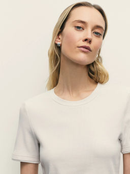 Футболка с контрастными окантовками / Zarina  фото 6