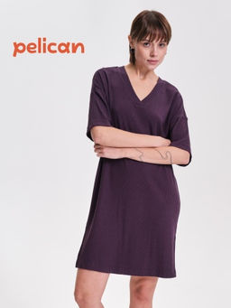 PELICAN, платье женское, Сливовый