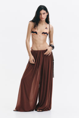 Top de bikini triangular con relleno - H&m фото 2