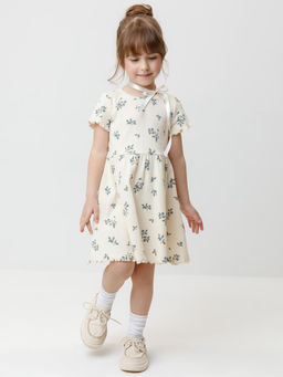 К 5793/айвори,голубика платье для дев