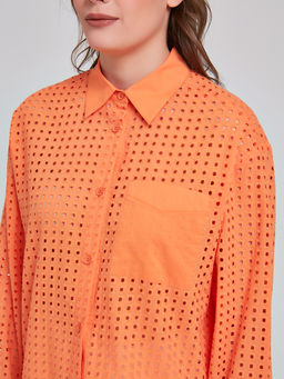 Рубашка укороченная - Stilla фото 6