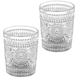 Набор 2 стаканов 280 мл 7,5*7,5*10 см с орнаметном