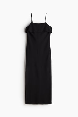Vestido de gasa con tirantes finos - H&m фото 6