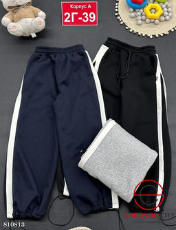 Штаны с начёсом для девочки - Bruno фото 4