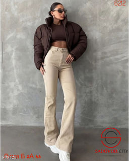 Джинсы с высокой посадкой