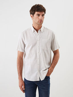 Regular Fit K?sa Kollu Arm?rl? Erkek G?mlek