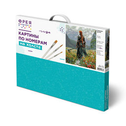 ФРЕЯ PNB/PL-352 Набор для раскрашивания по номерам 50 х 40 см Сильная духом