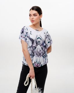 Футболка кимоно-баллон 02.6.33 - Sahar art lab фото 8