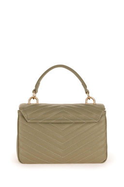 Женская сумка через плечо цвета хаки с цепочкой на ремне Неожиданная скидка в корзине - U.s. polo assn фото 5