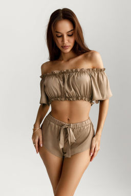 1130 ПИЖАМА ткань с шиммером