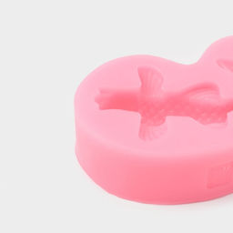Молд Доляна «Рыбка», силикон, 7.2×4.7×2.3 см, розовый