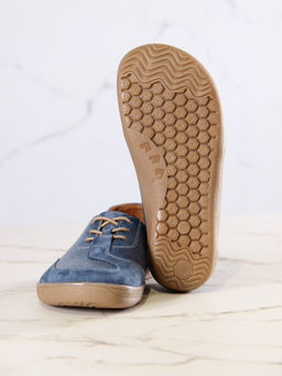 Кеды EDART 188.natabr.Синий наплак+синяя замша - Ed'art фото 5