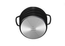 Кастрюля 3л со стекл.крышкой Индукция Гранит арт.L186630i, НЕВА