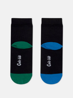 Цена за 2 пары CONTE-KIDS ВЕСЕЛЫЕ НОЖКИ черный