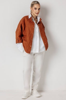 Жакет женский 4486/02/Кирпичный