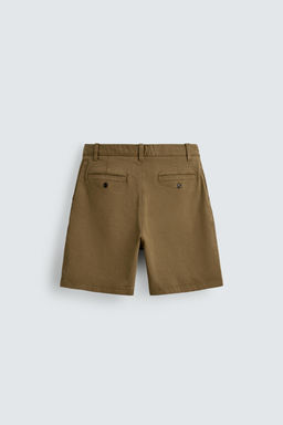 BERMUDA CHINO REGULAR FIT / Ocre - Zara фото 8