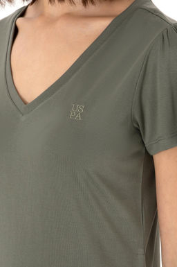 Kad_n Koyu Haki Ti__rt Sepette S_rpriz _ndirim - U.s. polo assn фото 7