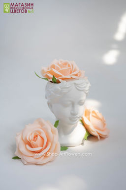 306-1 Бутон розы, 8 см., силикон - Без тм фото 5