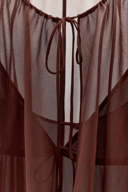 FLOWING MAXI DRESS - Zara фото 8