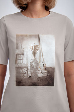 Арт. 31113 Футболка женская 44-52 (5 шт) Цвет:серый - Калинка фото 11