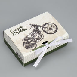 Коробка складная двухсторонняя Следуй за мечтой, 16.5 х 12.5 х 5 см