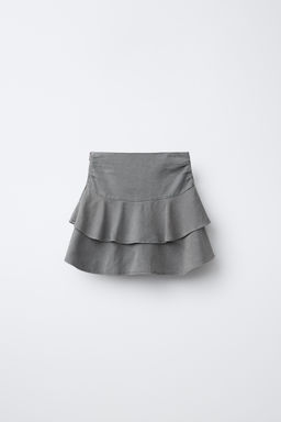 RUFFLED SKIRT WITH STUDS - Zara фото 2