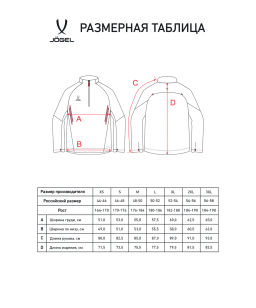 Топ ветрозащитный Jogel PREMIER PerFormPROOF Wind Top, темно-красный  фото 12