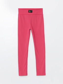 Beli Lastikli K?z ?ocuk Uzun Tayt