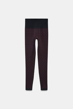 JACQUARD SKI COLLECTION LEGGINGS - Zara фото 10