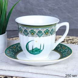 Чайная пара 2 предмета Муслим / new ZSV02-12MS /уп 8/