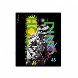 Цена за 5 шт. Тетрадь общая ученическая ErichKrause Dino Hobby, 48 листов, клетка, выборочный УФ-лак_MIX-PACK  фото 3