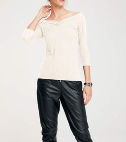 Блузка, грязно-белая