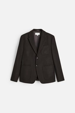 MANTECO FLANNEL WOOL BLEND BLAZER - Zara фото 6