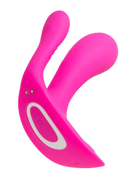 Вибро вкладыш в трусики Satisfyer Top Secret+, розовый  фото 7