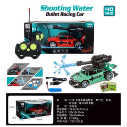 Р/У на аккумул. 20*10*11см "Спортивная машина" (Y9624040) 2цв. в ассорт., стреляет гидрогелевыми пульками, в коробке