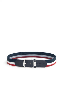 Темно-синий ремень для мальчика - U.s. polo assn фото 2