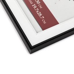 Рамка Gamma ПРК-23 21 х 30 см пластик. с оргстеклом белый