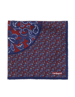 Коричневый шелковый платок - Cacharel фото 3