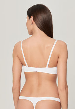 Бюстгальтер жен. Lotus белый Bandeau bra