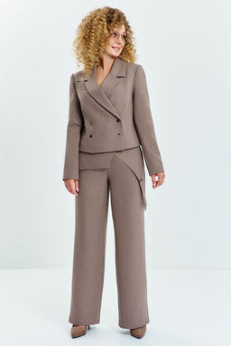 Костюм Euro Moda 631 бежевый