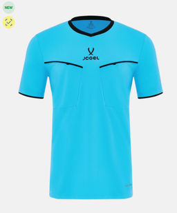 Футболка судейская Jogel DIVISION PerFormDRY Referee SS Tee 2.0, голубой S1  фото 3