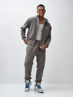 на флисе Спортивный костюм демисезонный серого цвета - Chunmai фото 14